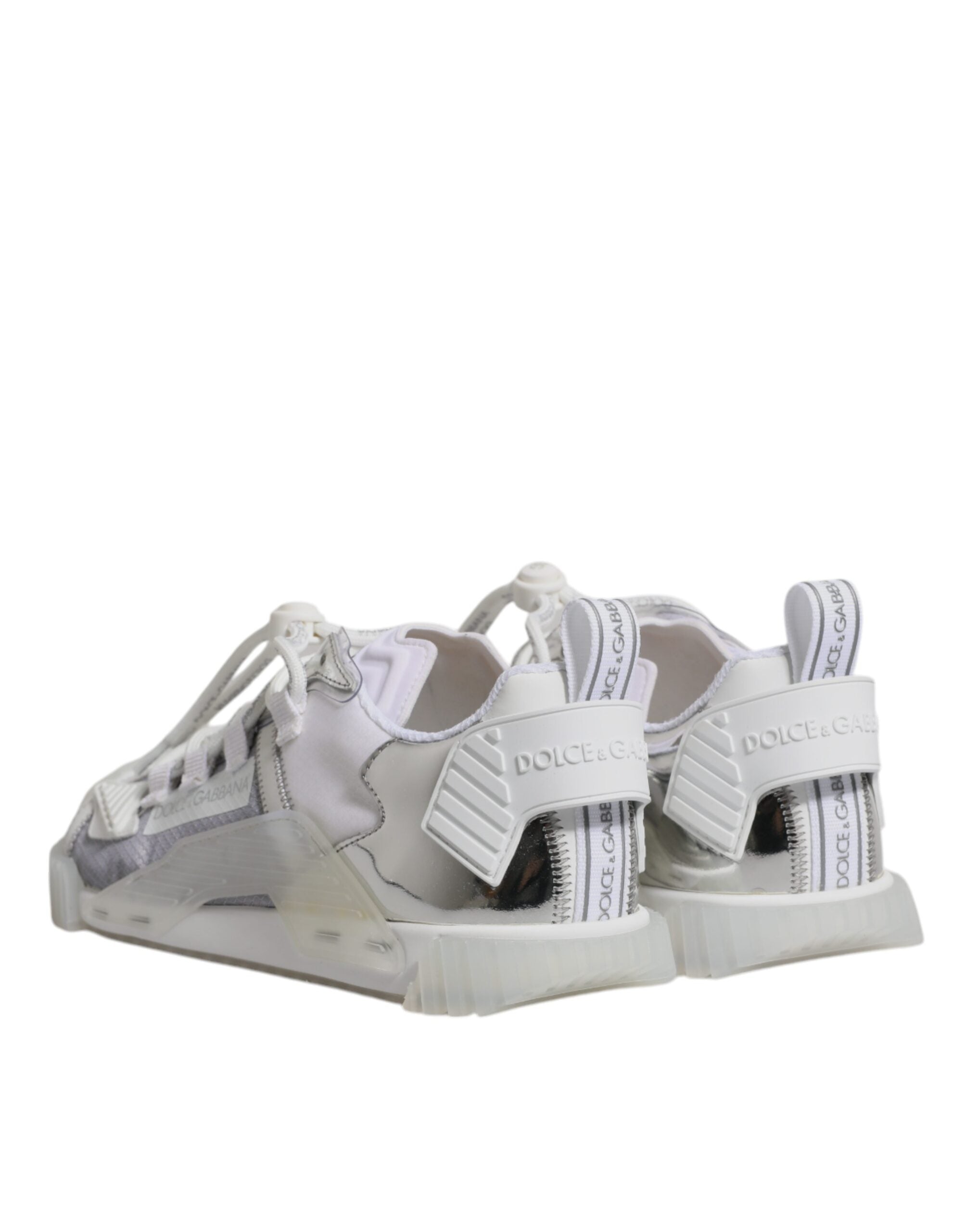 Chaussures sneakers basses multicolores en nylon Dolce & Gabbana NS1, chaussures de sport élégantes pour hommes et femmes.