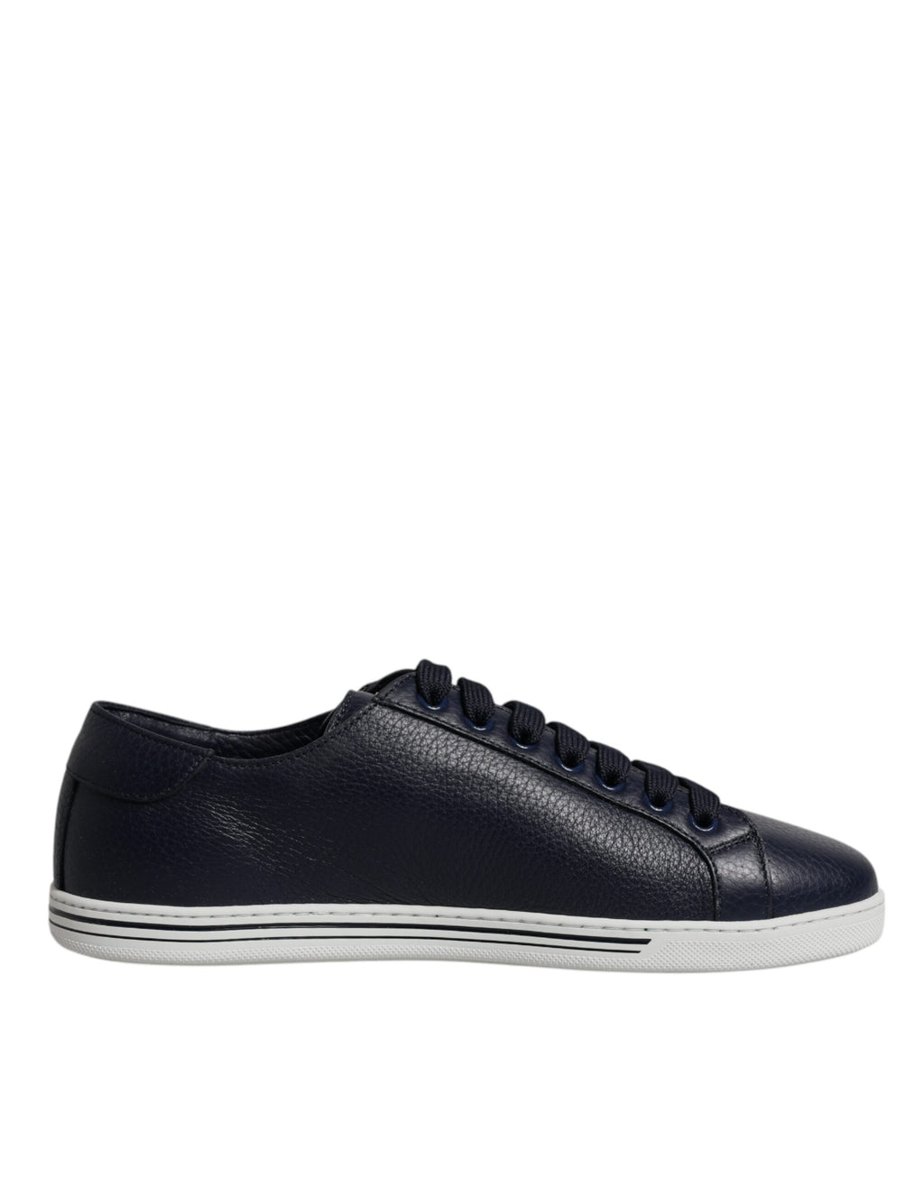Chaussures sneakers basses bleues Dolce & Gabbana pour hommes Saint Tropez, design élégant et moderne.