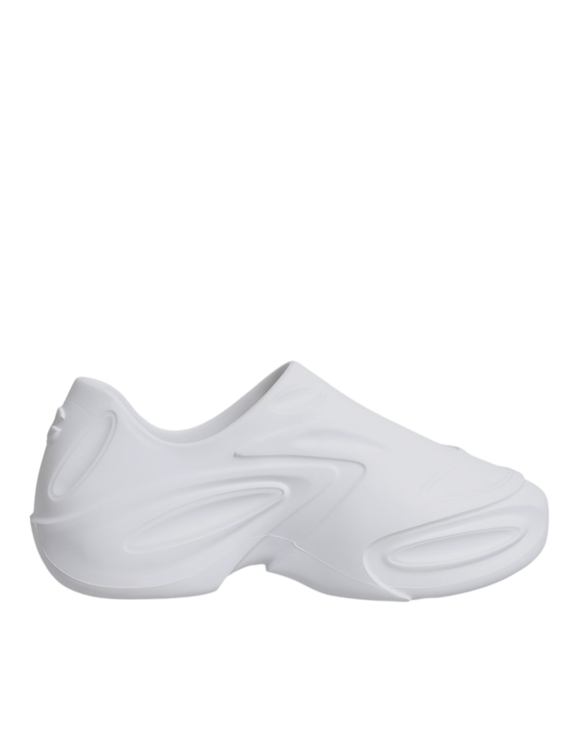 Sneakers basses blanches Dolce & Gabbana Daymaster pour hommes, chaussures de mode en cuir avec détails élégants.