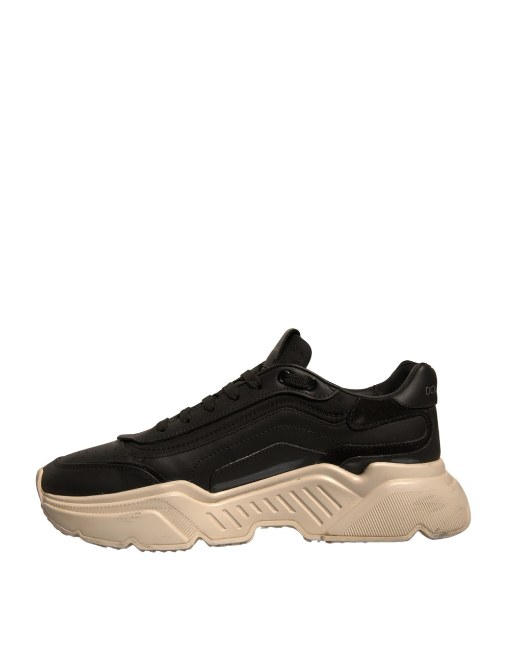 Chaussures basses Dolce & Gabbana Daymaster en noir et blanc, baskets élégantes pour homme avec design moderne et confort.