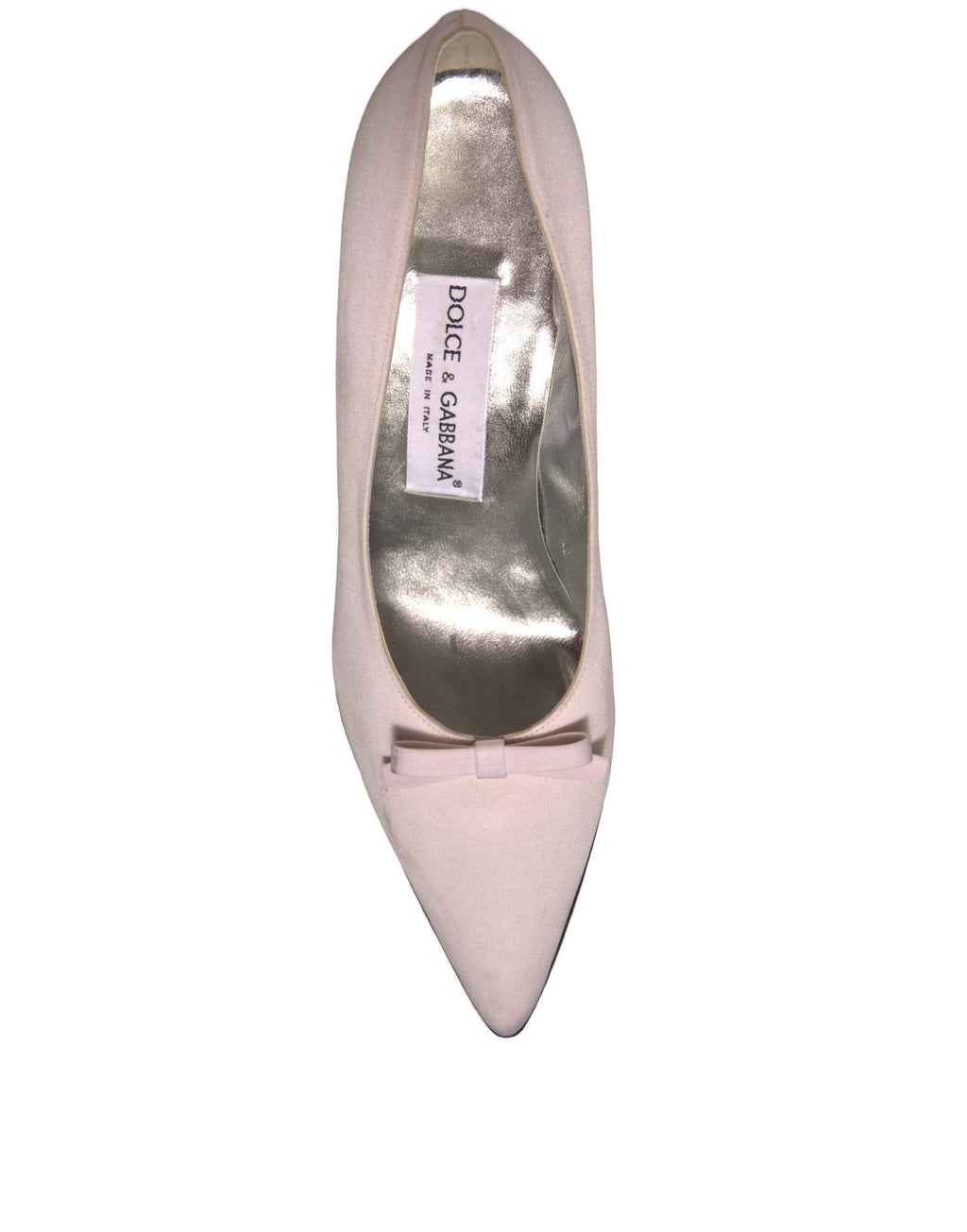 Escarpins femmes en cuir blanc Dolce & Gabbana, sandales à talons hauts avec bride élégante.