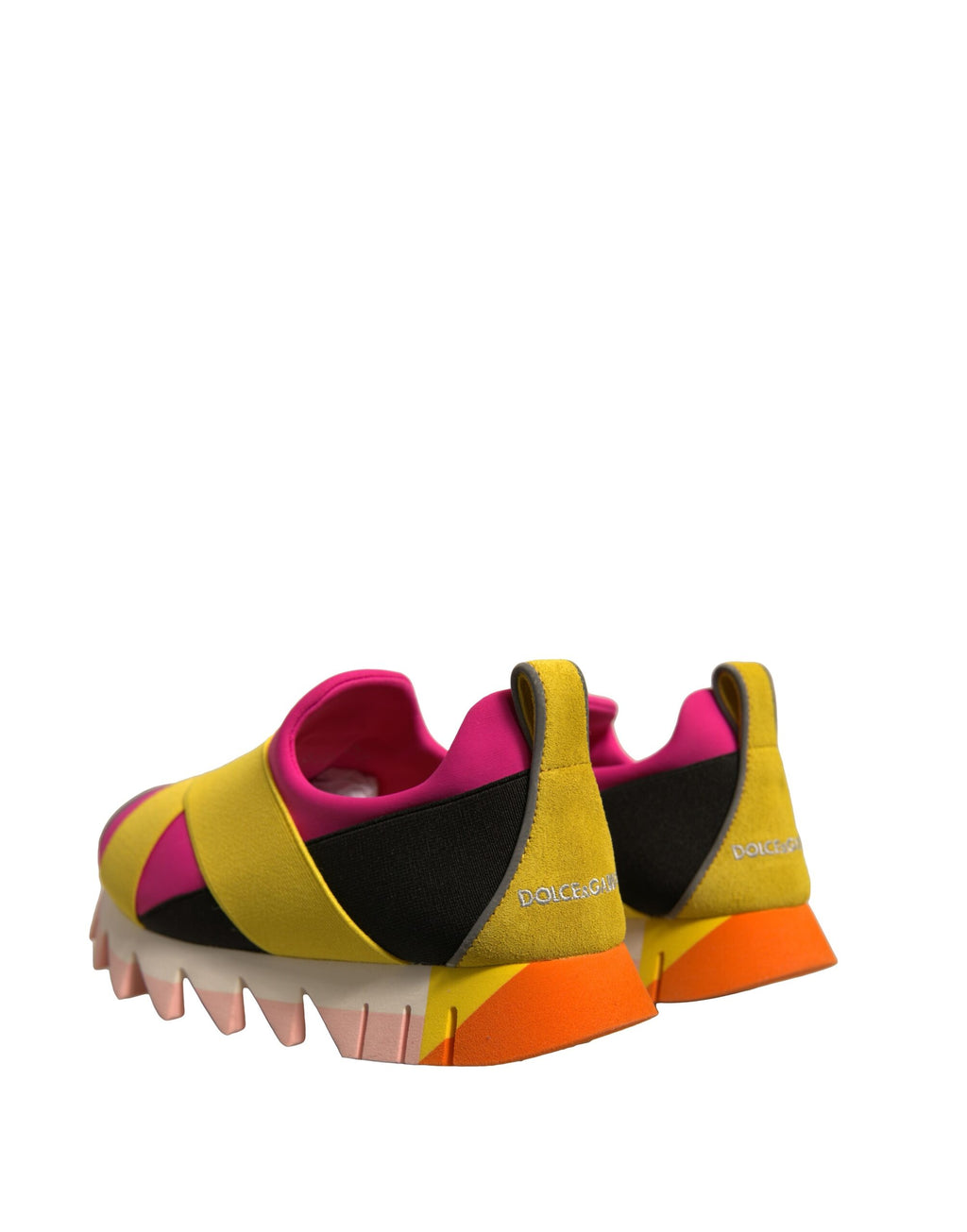 Chaussures sneakers en néoprène multicolores Dolce & Gabbana Ibiza, élastiques et confortables, pour un style tendance.