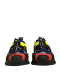Chaussures sneakers basses Dolce & Gabbana Sorrento multicolores, baskets à talon bas avec motifs colorés et design élégant.
