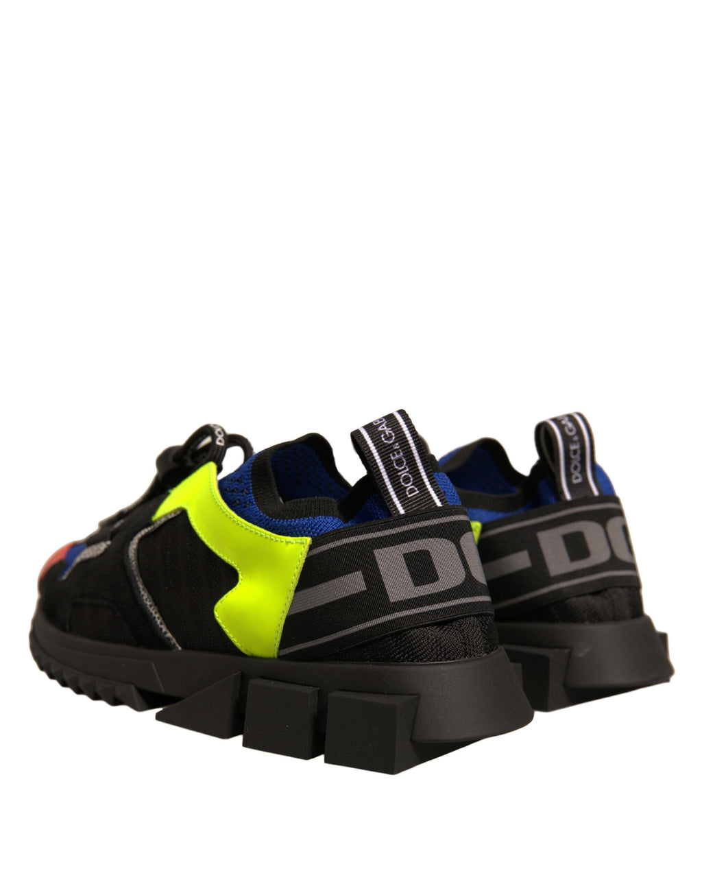 Chaussures de sneakers basses Dolce & Gabbana Sorrento multicolores pour hommes, vue de face.