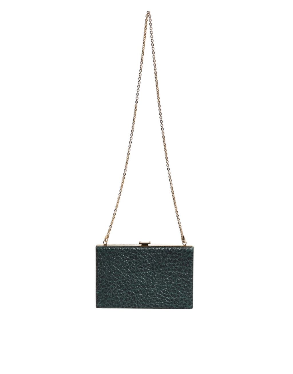 Pochette en cuir noir Dolce & Gabbana, sac de soirée croisé élégant avec finition raffinée, idéal pour événements.