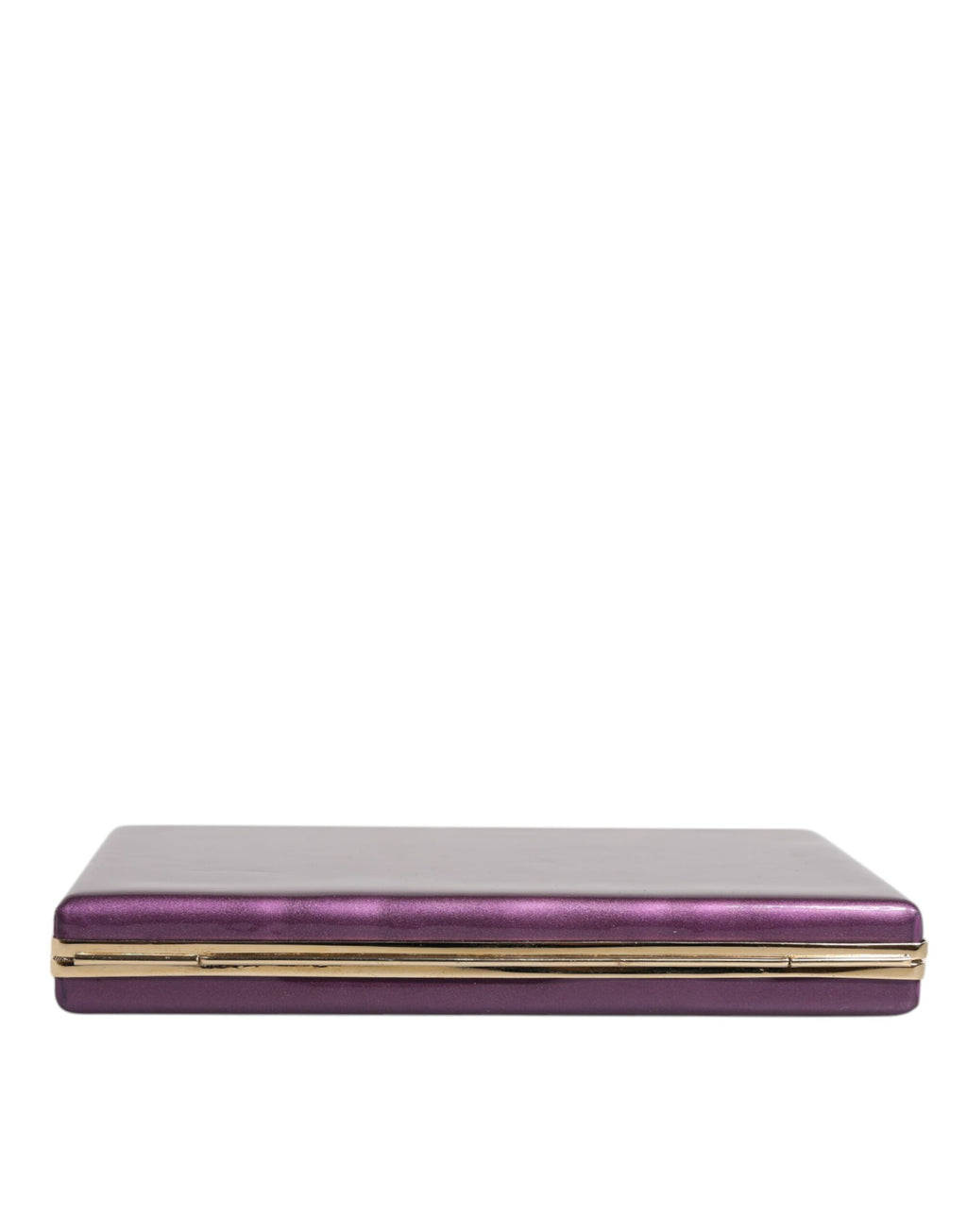 Pochette en cuir violet Dolce & Gabbana, sac de soirée croisé élégant avec finition raffinée et détails sophistiqués.