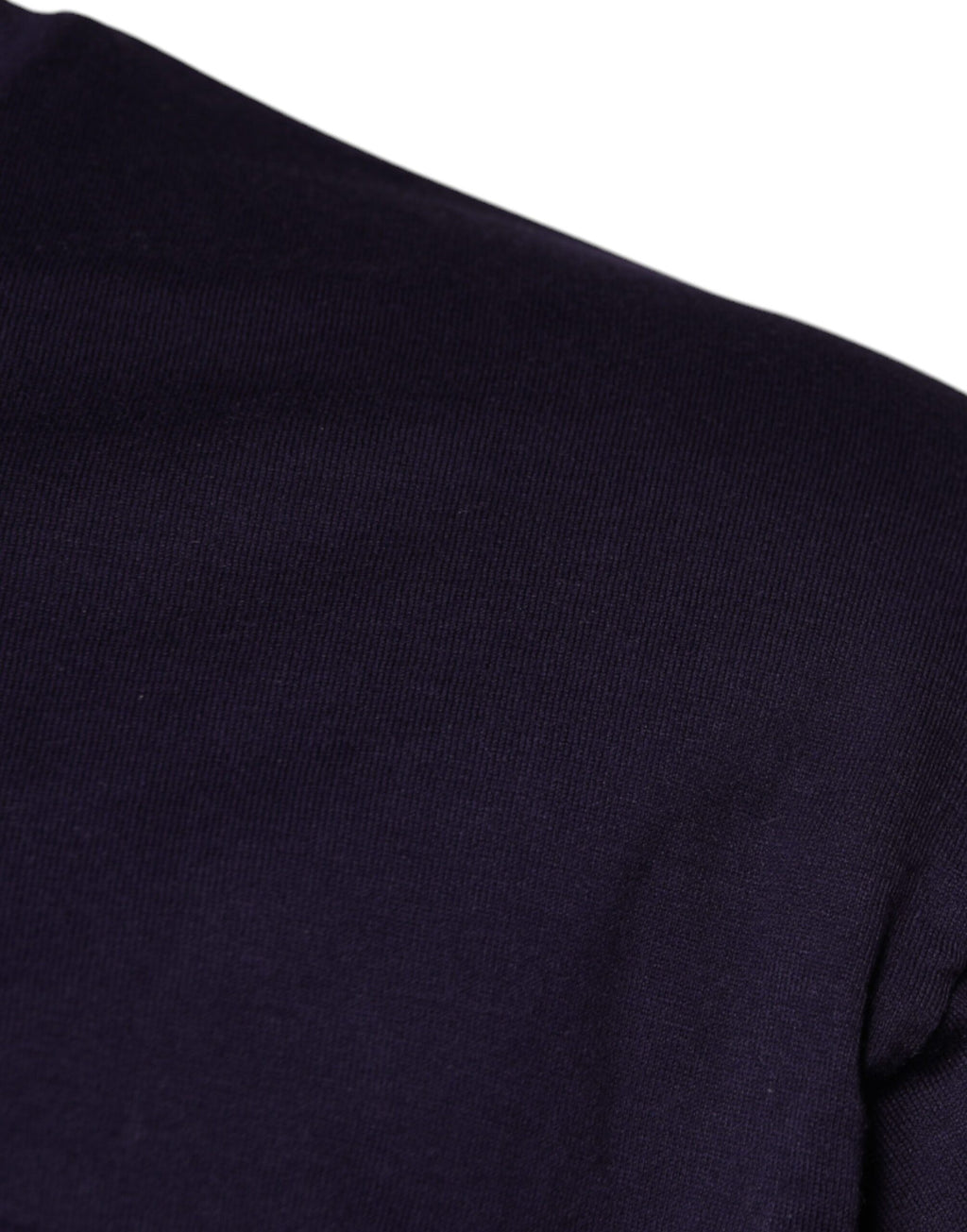 T-shirt en coton pour homme de Dolce & Gabbana, col rond violet avec logo DG imprimé sur la poitrine.