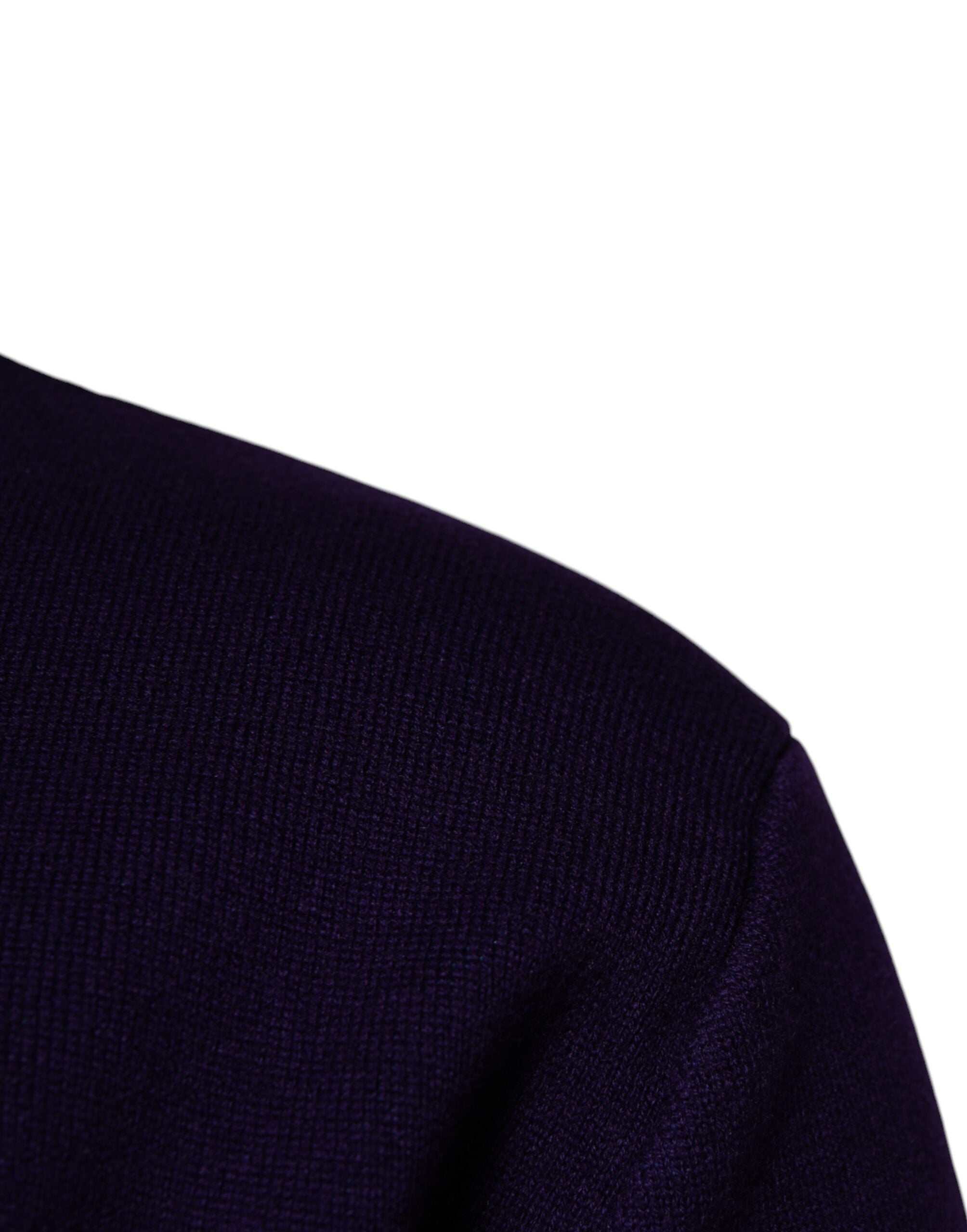 Sweatshirt Dolce & Gabbana Blue 1984 Milano à col rond, design élégant en coton doux, visible en détail dans l'image.