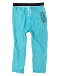 Collants nylon courts Dolce & Gabbana Light Blue DG Logo, logo visible, légère et confortable pour femme.