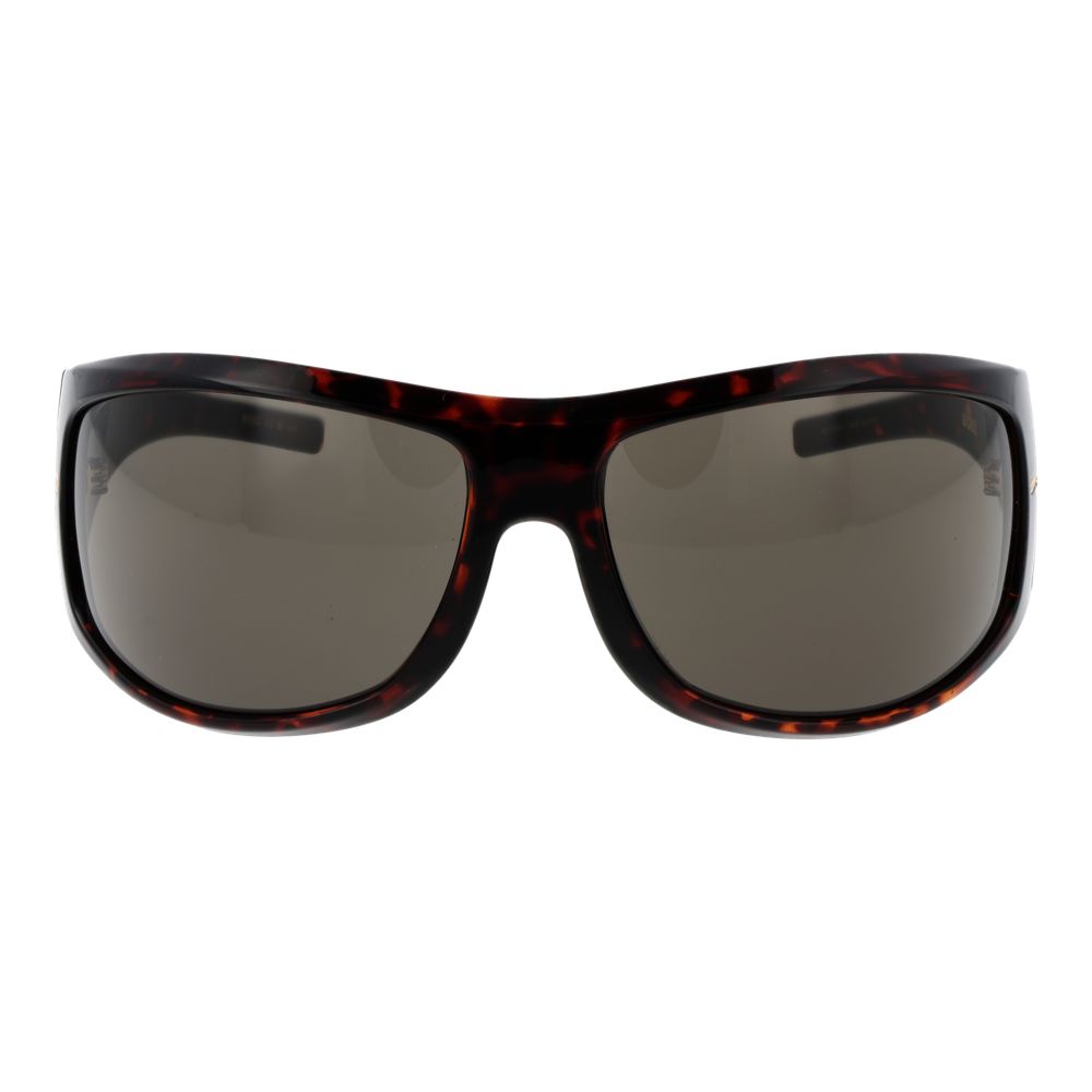 Lunettes de soleil marron en polyamide écologique Hugo Boss, style moderne avec monture élégante et branches fines.