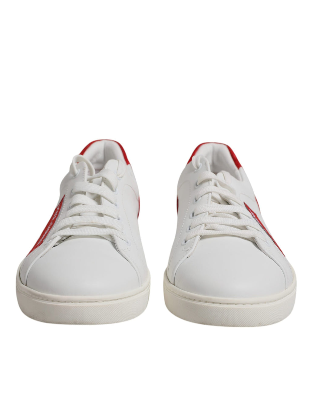 Chaussures sneakers basses en daim blanc de Dolce & Gabbana, chaussures élégantes pour homme et femme