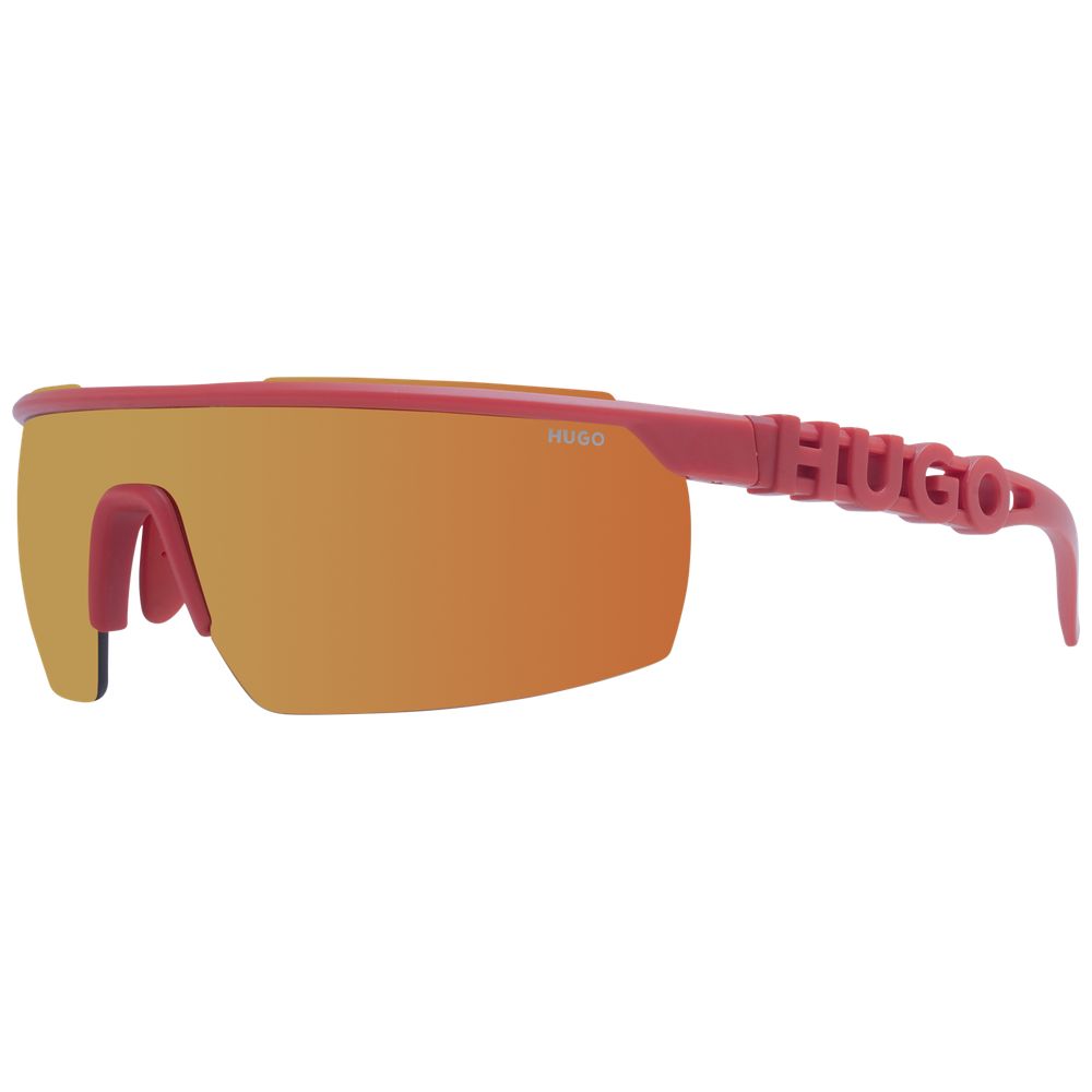 Lunettes de soleil multicolores en polyamide de Hugo Boss, monture élégante avec verres teintés.