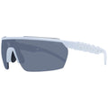 Lunettes de soleil blanches en polyamide de la marque Hugo Boss, style moderne avec monture élégante.