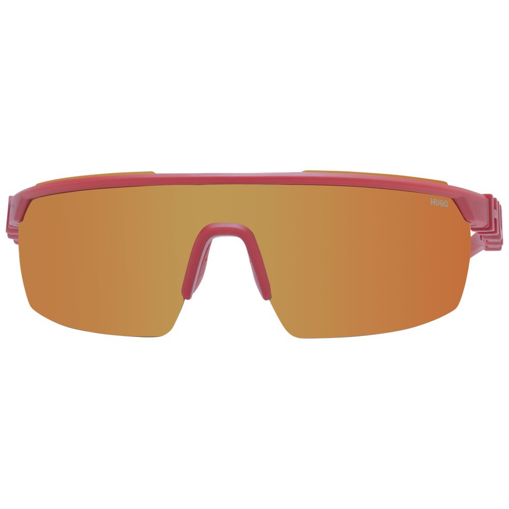 Lunettes de soleil multicolores en polyamide de la marque Hugo Boss, design élégant avec monture tendance visible sur l'image.
