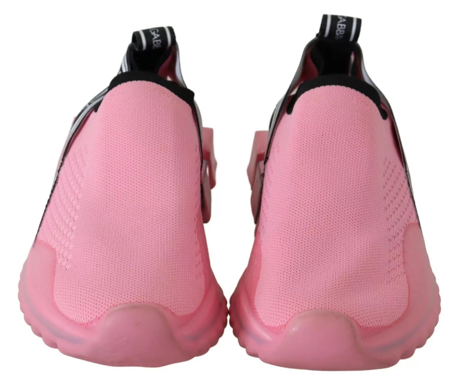 Chaussures de sport Dolce & Gabbana Sorrento roses roses basses slip-on chaussures décontractées en rose pâle