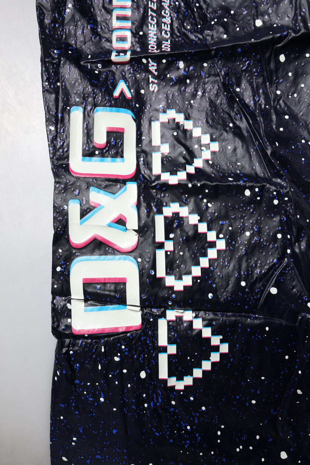 Pantalon de jogging en coton bleu foncé avec motif DG Game de Dolce & Gabbana, style décontracté et tendance.