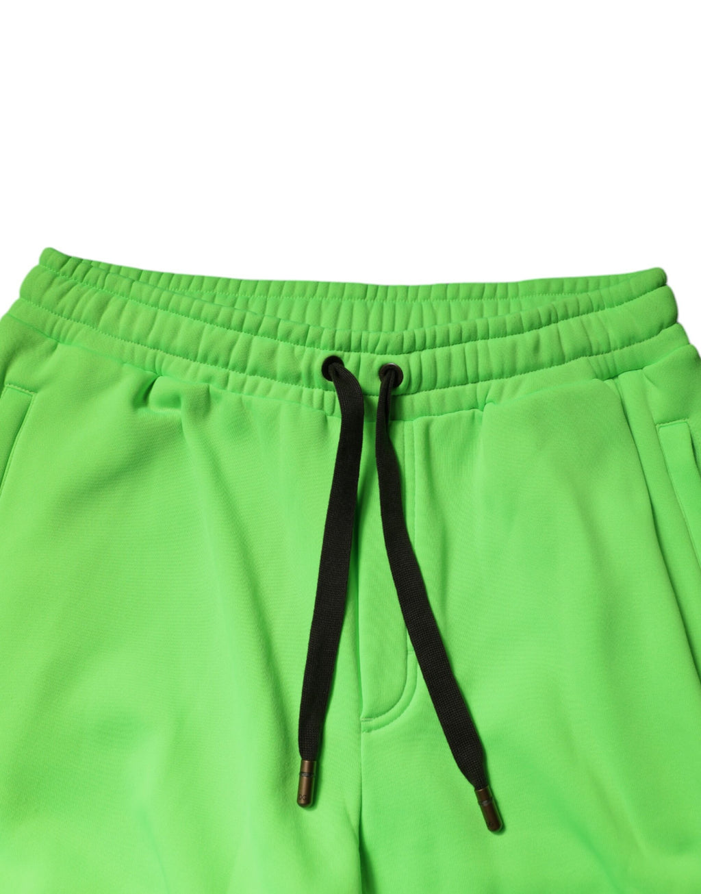 Shorts cargo bermuda Dolce & Gabbana en patchwork vert, mode décontractée, tissu léger et style tendance.