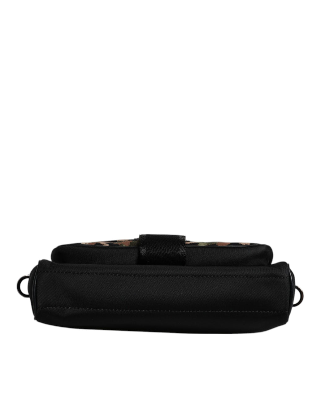 Sac à bandoulière Dolce & Gabbana en jacquard léopard multicolore, motif élégant et sophistiqué.