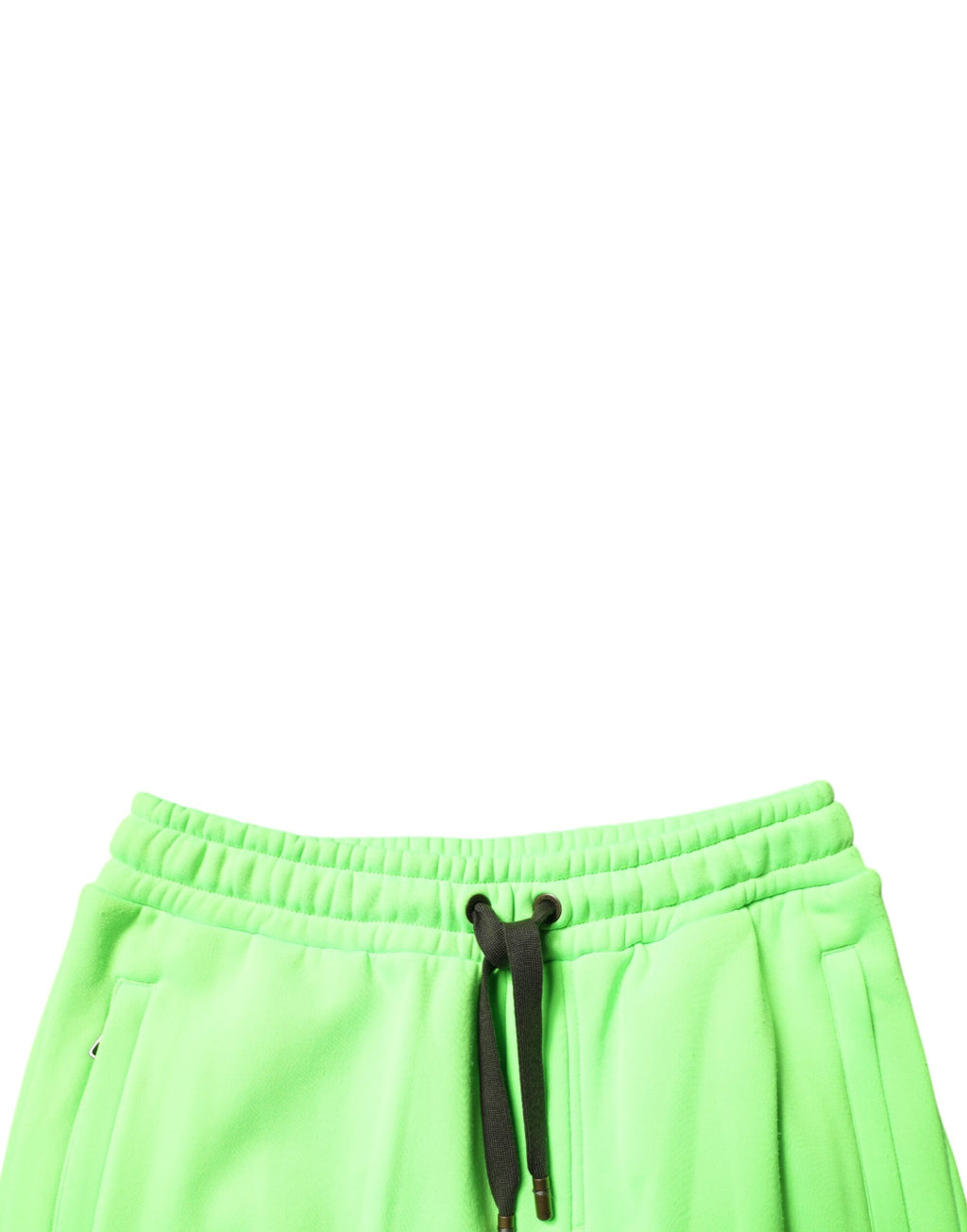 Shorts cargo vert à patchwork camouflage pour homme de Dolce & Gabbana, tissu tendance, détails stylés.