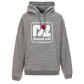 Sweat-shirt gris en coton de la marque Dsquared², coupe décontractée et logo visible à l'avant.