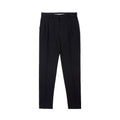 Pantalon de costume noir en polyester de Dolce & Gabbana, style élégant et moderne pour homme.