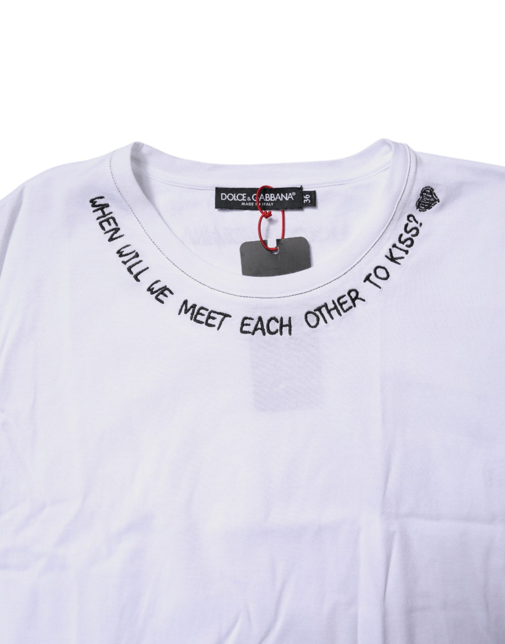 T-shirt sans manches en coton blanc Dolce & Gabbana avec imprimé floral, style décontracté et mode élégante.