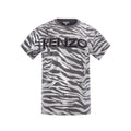 T-shirt en coton multicolore de la marque Kenzo, avec un design coloré et moderne.