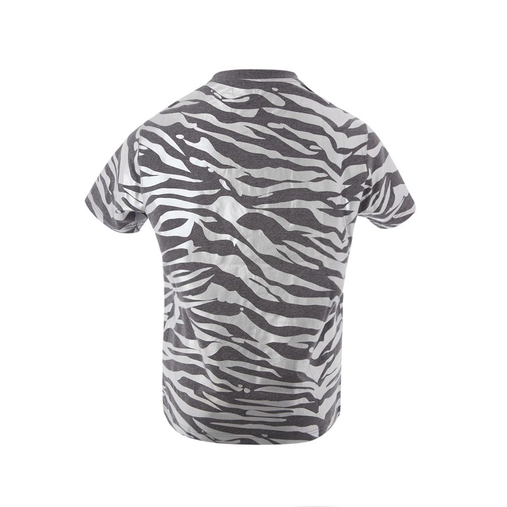 T-shirt en coton multicolore de Kenzo avec logo, manches courtes et design graphique vibrant.
