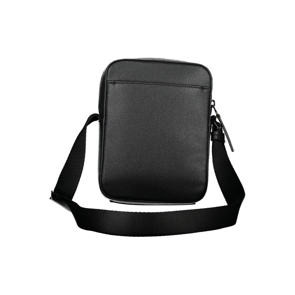 Sac à épaule noir élégant de Calvin Klein avec logo discret, finition sleek et design moderne.