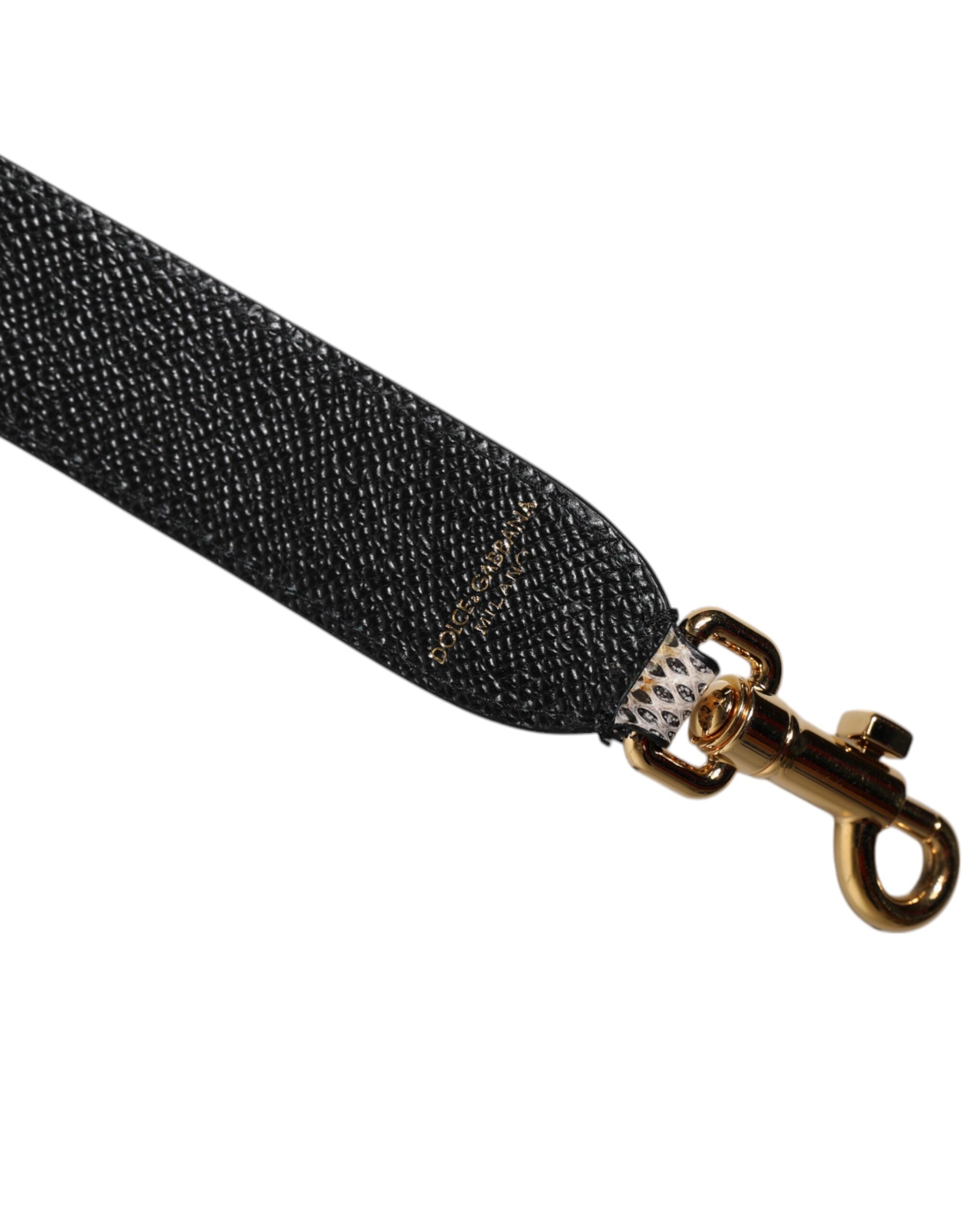 Sangle d'épaule multicolore DG AMORE de Dolce & Gabbana, patchwork avec logo, pour sac à main élégant et tendance.