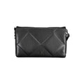 Sac à épaule noir en polyester pour femmes de la marque Calvin Klein, avec détails élégants et design moderne.