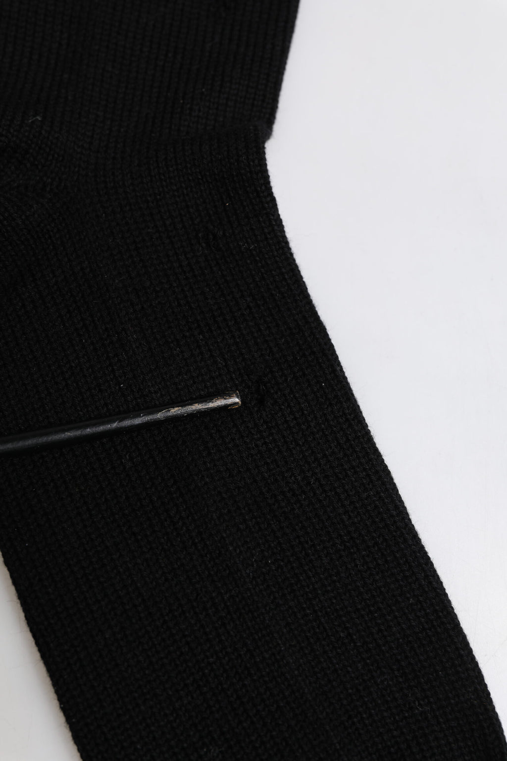 Chaussettes noires pour homme Dolce & Gabbana, mi-mollet, en coton stretch, style élégant et confortable