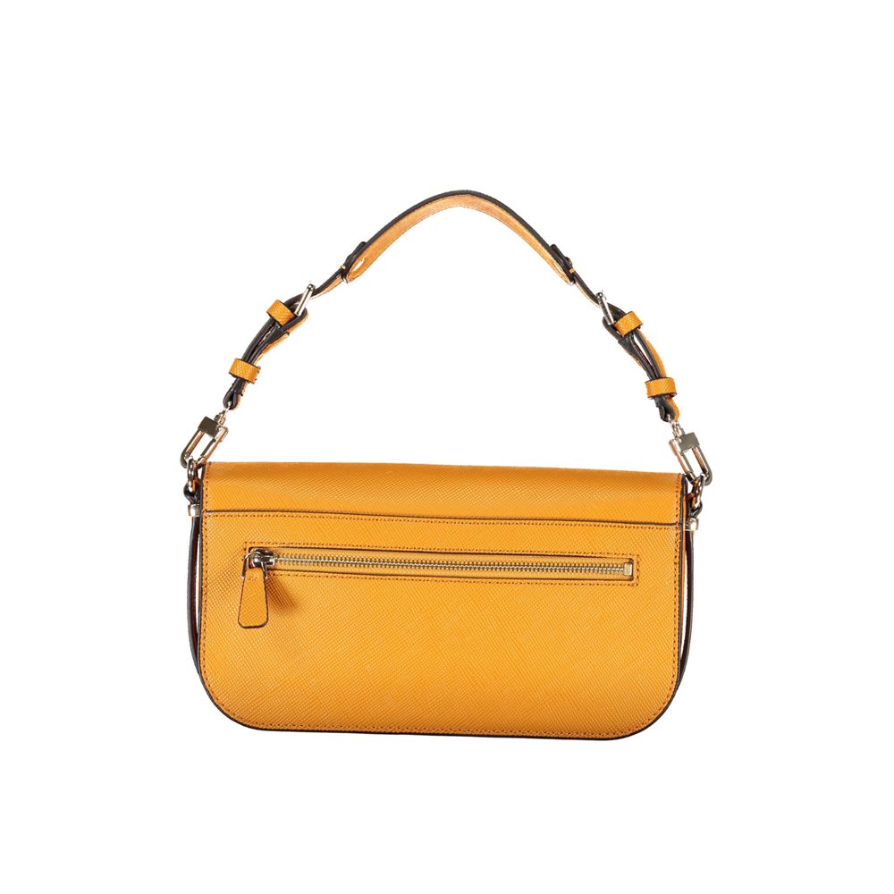 Sac à main Guess Jeans en polyuréthane gris pour femmes, avec design tendance et détails élégants.