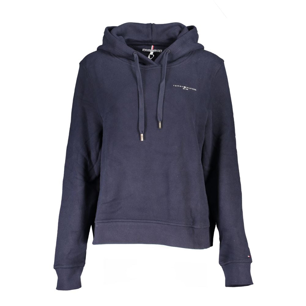 Jeans en coton bleu pour femmes de la marque Tommy Hilfiger, coupe classique et détails modernes visibles sur l'image.