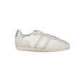 Sneakers pour femmes Tommy Hilfiger en polyester blanc, style décontracté avec semelle blanche et design épuré.