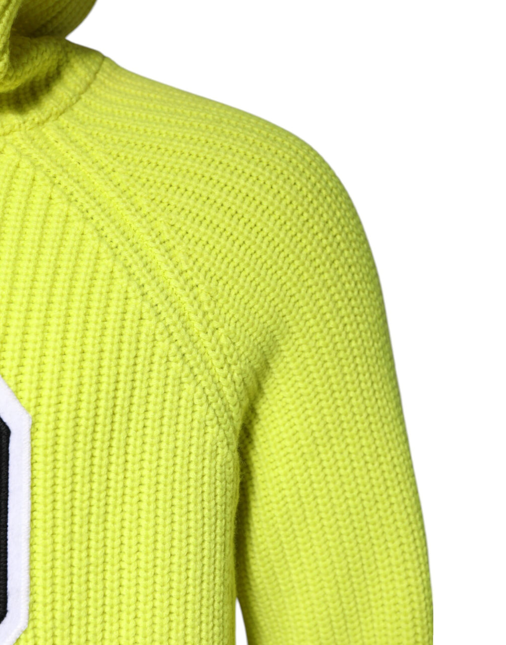 Pull à capuche homme Dolce & Gabbana vert 69 en tricot, sweat-shirt douillet avec capuche et détails élégants.