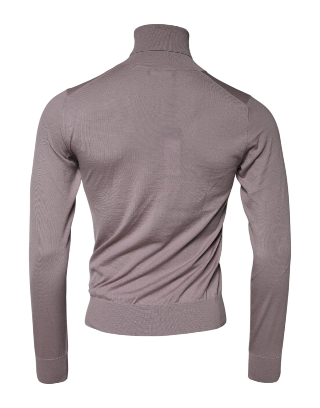 Pull-over homme en cachemire marron de Dolce & Gabbana, tricoté en laine douce et confortable.