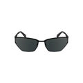 Lunettes de soleil pour femmes Calvin Klein Nero Metallo avec monture en métal noir, lunettes de soleil élégantes et modernes.