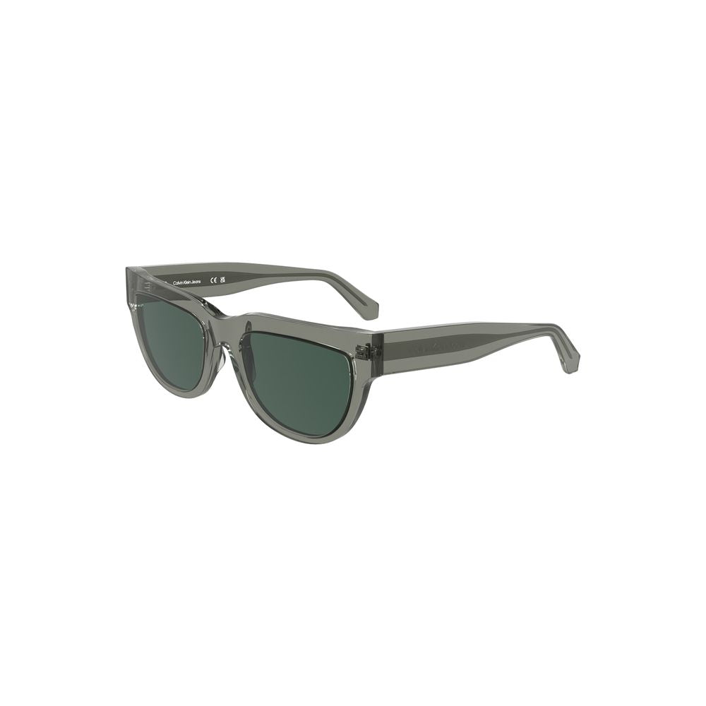 Lunettes de soleil pour femmes Calvin Klein Grigio en acétate, monture élégante avec verres teintés.
