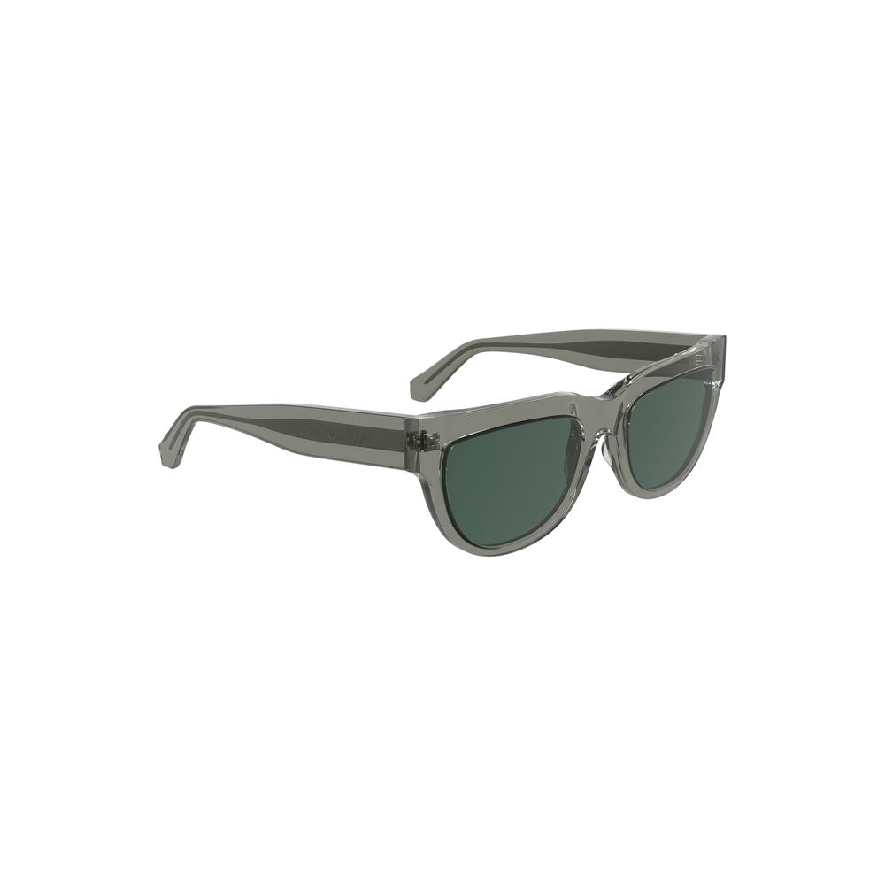Lunettes de soleil pour femmes Calvin Klein Grigio en acétate, monture élégante et moderne, vue de face.