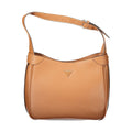 Sac à main pour femme Guess Jeans marron en polyuréthane, style élégant avec détails modernes et finition soignée.