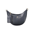 Sac à main en polyéthylène bleu pour femme de Tommy Hilfiger, affichant un design élégant et moderne.