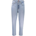 Tommy Hilfiger Azzurro Damen High-Waist-Jeans aus Baumwolle