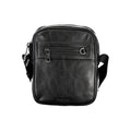 Sac à bandoulière noir Calvin Klein Sleek Urban en cuir avec détails modernes et bandoulière réglable.
