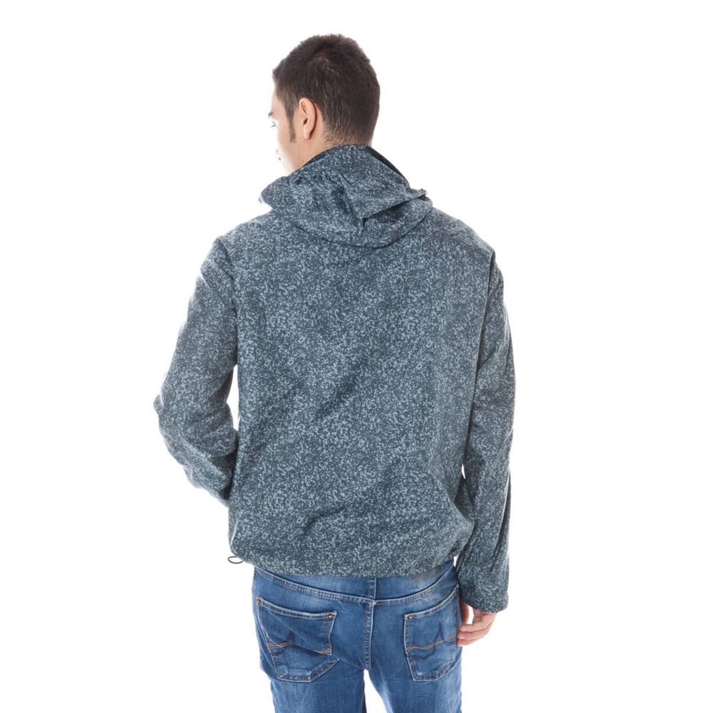 Calvin Klein Graue Polyamid Herrenjacke