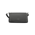 Sac à bandoulière pour femmes Calvin Klein en polyester noir, avec détails élégants et design moderne visible sur l'image.