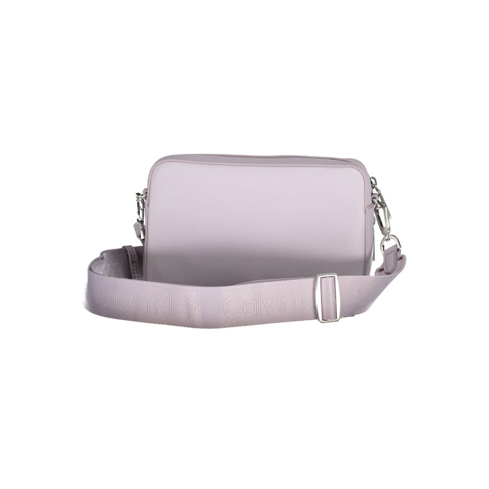 Sac à main en polyester pour femme de la marque Calvin Klein Viola, élégant et pratique avec détails modernes.