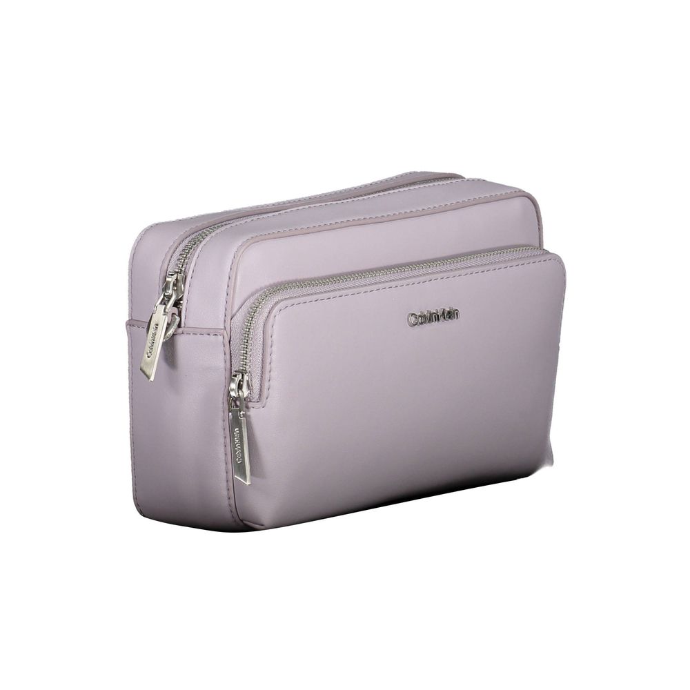 Sac à main pour femmes Calvin Klein Viola en polyester, style élégant avec détails modernes, vue de face.