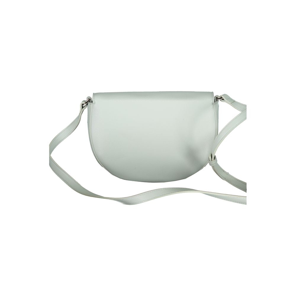 Sac à main en polyuréthane noir de Calvin Klein pour femmes, élégant et moderne, avec détails sophistiqués.