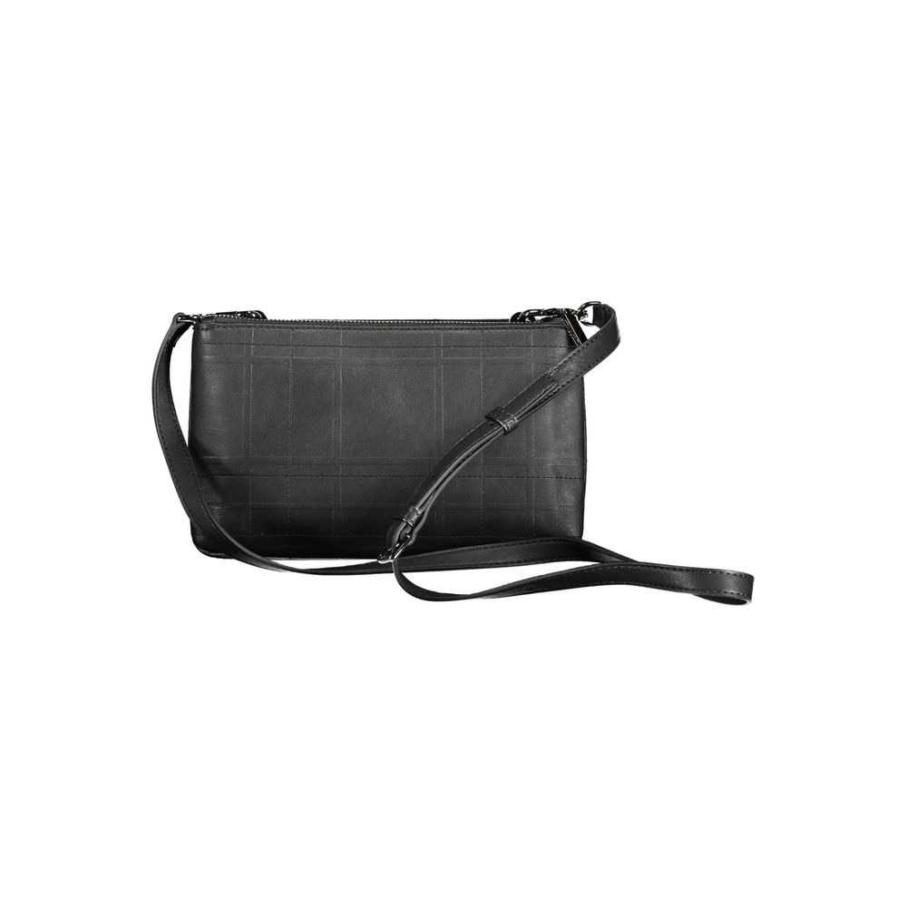 Calvin Klein Nero Polyester Damen Schultertasche